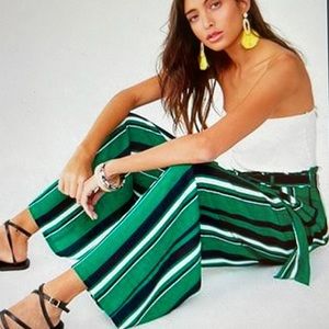Forever 21 Striped Wide Leg Pant